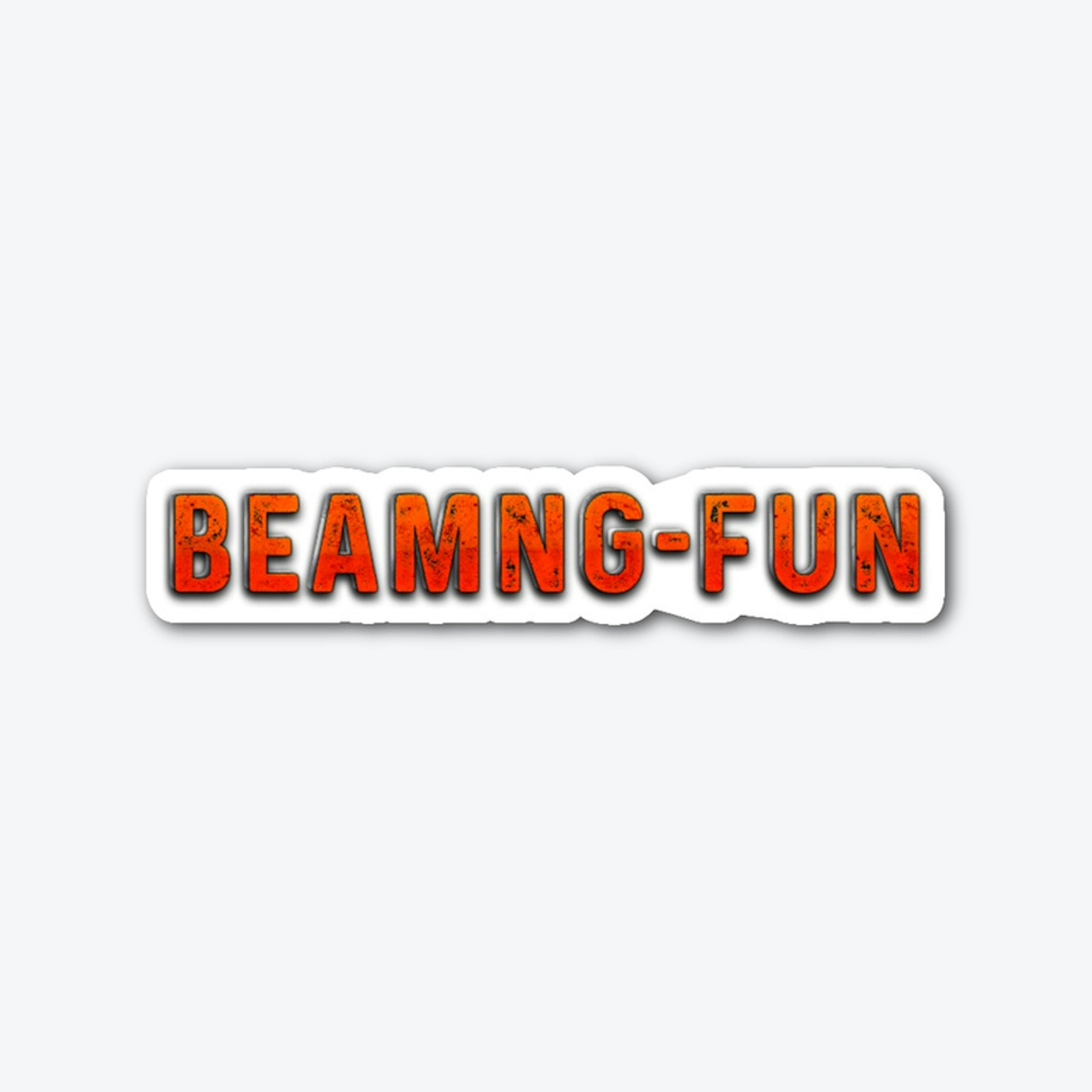 BNGF (Words) Logo Sticker