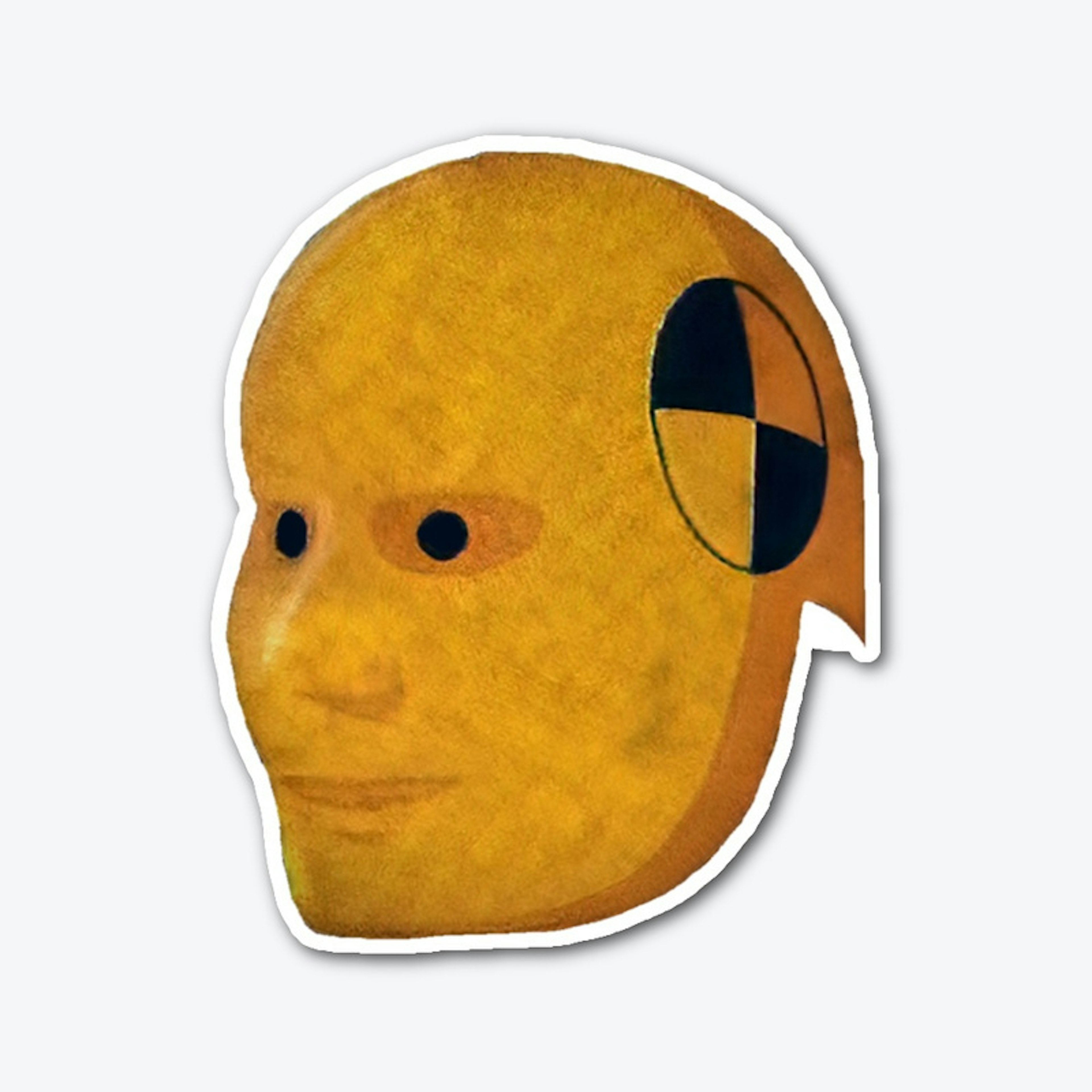 BNGF Dummy Head Sticker